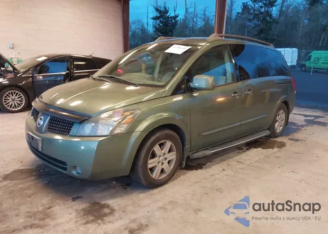 2004 Nissan Quest 3.5 Sl from USA, damaged, VIN 5N1BV28U24N338341